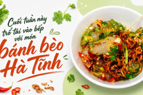 Cuối tuần này trổ tài vào bếp với món 'bánh bèo Hà Tĩnh'