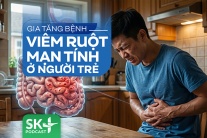 Podcast: Gia tăng bệnh viêm ruột mạn tính ở người trẻ
