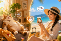 Làm gì để mèo cưng vẫn vui vẻ khi bạn đi du lịch?