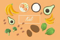 Các loại thực phẩm giàu kali