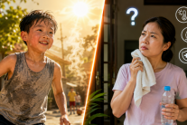 Nắng nóng, có nên tắm nhiều lần để hạ nhiệt cho trẻ?