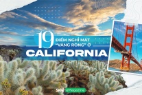 19 điểm nghỉ mát “vàng ròng” ở California