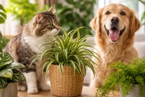 Cách chọn cây cảnh an toàn khi nhà có thú cưng