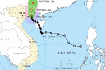 Bão số 1 sắp đổ bộ Quảng Ninh, nhiều nơi mưa lớn
