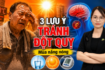 3 lưu ý giúp giảm nguy cơ đột quỵ khi thời tiết nắng nóng