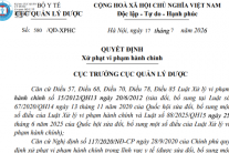 Xử phạt Công ty Cổ phần Dược phẩm Cửu Long