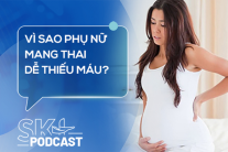 Podcast: Vì sao phụ nữ mang thai dễ thiếu máu?