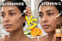 Niacinamide và vitamin C: Loại nào tốt hơn để làm mờ vết thâm, nám?