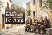 Bí quyết trường thọ của phụ nữ ở ngôi làng Bolotana, Italy