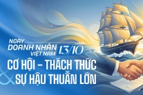 Ngày Doanh nhân Việt Nam 13/10: Cơ hội - Thách thức & Sự hậu thuẫn lớn