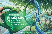 Ứng dụng “nuôi cây” & khả năng giảm nhiệt độ thành phố