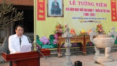 1.000 sinh viên Học viện Y Dược học Cổ truyền dâng hương Đại danh y Thiền sư Tuệ Tĩnh