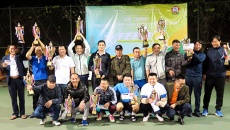 Giải tennis “TPCN vì sức khỏe cộng đồng” 2021 đã có nhà vô địch 