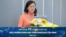 Bác sỹ BV Đại học Y Hà Nội được đề cử Giải thưởng KHCN Quả cầu vàng