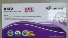 Cảnh báo về sản phẩm K6F2 Thực phẩm bảo vệ sức khỏe Kmuravir®