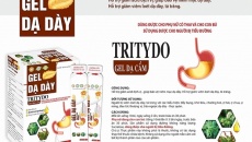 Tạm dừng lưu thông sản phẩm Gel dạ dày của Tritydo Hưng Phước 