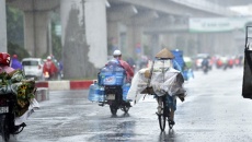 Cảnh báo mưa lớn cục bộ ở Bắc Bộ và Bắc Trung Bộ