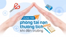 Cùng trẻ phòng tai nạn thương tích khi đến trường