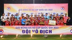 Cúp Quốc gia nữ 2022: CLB TP.HCM I bảo vệ thành công ngôi vô địch 