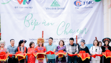 Vinalink Group cùng VTV Quỹ tấm lòng Việt trao tặng bếp ăn cho các em nhỏ tại Hà Giang