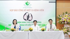 Y tế tuần: Bệnh viện Phụ sản Hà Nội công bố ca song thai hy hữu