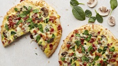 Pizza trứng nấm cho chế độ eat-clean, low-carb, KETO và người ăn chay!