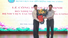 PGS.TS Nguyễn Tuấn Cảnh tiếp tục giữ chức Giám đốc BV Tai Mũi Họng Trung ương