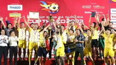 Hạ ĐKVĐ V.League, Đông Á Thanh Hóa giành Siêu cúp Quốc gia 2023