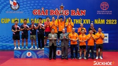 Bế mạc Giải Bóng bàn Cúp Hội Nhà báo Việt Nam 2023
