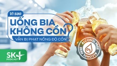 Podcast: Vì sao uống bia 'không cồn' vẫn khiến tài xế bị phạt?