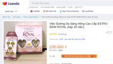 Một lô Estro Skin Royal chăm sóc da bị thu hồi do không đạt chất lượng