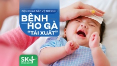 Podcast: Biện pháp bảo vệ trẻ khi bệnh ho gà “tái xuất”