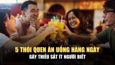 Cơ thể thiếu sắt vì 5 thói quen ăn uống hàng ngày 