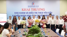 Khai trương 2 đơn vị tại Bệnh viện Đại học Y Hà Nội cơ sở Hoàng Mai