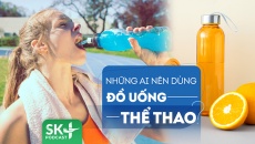 Podcast: Những ai nên dùng các loại đồ uống thể thao?