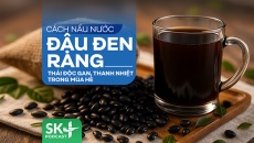 Podcast: Nước đậu đen rang thải độc gan, thanh nhiệt trong mùa Hè