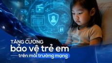 Tăng cường bảo vệ trẻ em trên môi trường mạng
