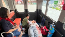 Hơn 1.300 người được chăm sóc y tế, cấp cứu trong đại lễ A80