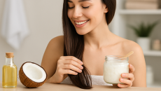 Bí quyết chăm sóc tóc từ dầu dừa