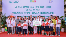 Herbalife Việt Nam triển khai chương trình trợ bữa ăn dinh dưỡng hằng ngày cho người có hoàn cảnh khó khăn