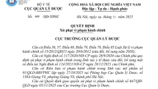 Vi phạm kinh doanh mỹ phẩm, Công ty HSD bị xử phạt 75 triệu đồng