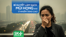 Podcast: Bí quyết làm sạch mũi họng khi ô nhiễm tăng cao