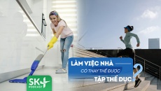 Podcast: Thường xuyên làm việc nhà có thay thế việc tập thể dục được không?