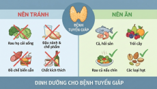 Người bị bệnh tuyến giáp nên kiêng ăn gì?