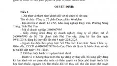 Vi phạm thủ tục đăng ký lưu hành thuốc, Dược Wealphar bị phạt 125 triệu đồng