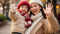 Bảo vệ sức khỏe trẻ em trong thời tiết lạnh ẩm