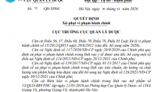 Công ty TNHH thương mại Vạn Minh bị xử phạt 150 triệu đồng