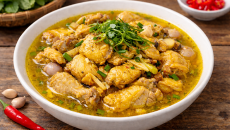 Làm mới thực đơn ngày Tết với món: Gà xáo miền Trung