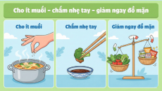 Cho bớt muối - chấm nhẹ tay: 'Chìa khóa vàng' bảo vệ sức khỏe cả gia đình