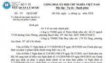 Bộ Y tế thu hồi và tiêu hủy hàng loạt sản phẩm vi phạm